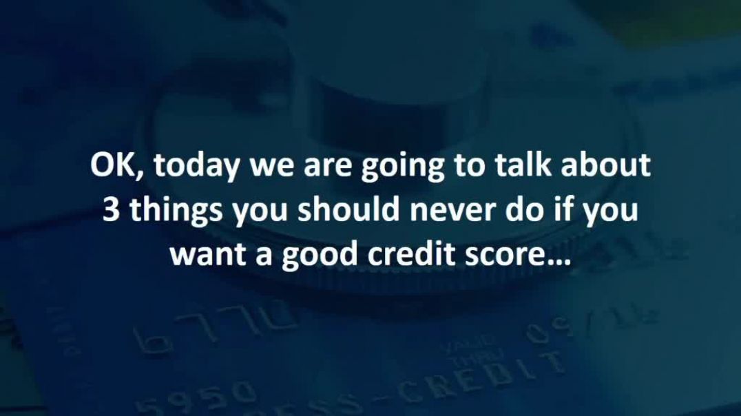 Cole Thompson reveals 3 things you should NEVER do if you want a good credit score