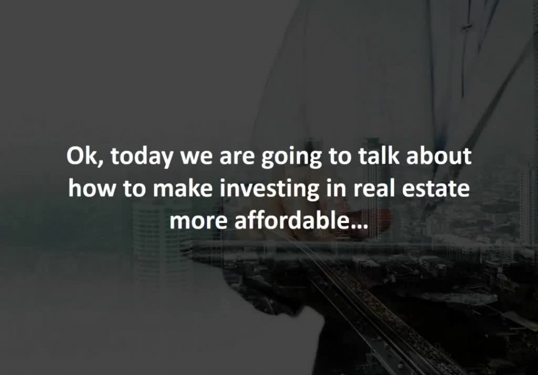 Tracy Belle reveals 6 ways to make real estate investments more affordable…