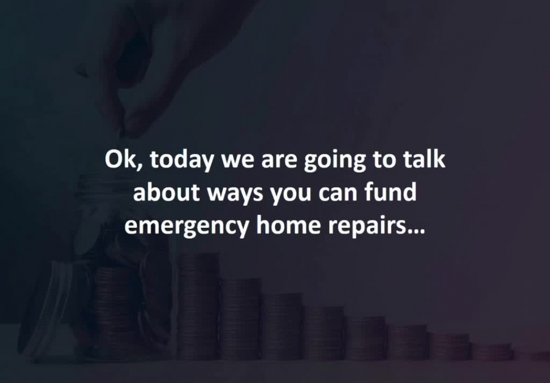 Concord Mortgage Advisor reveals 5 ways to fund emergency home repairs.