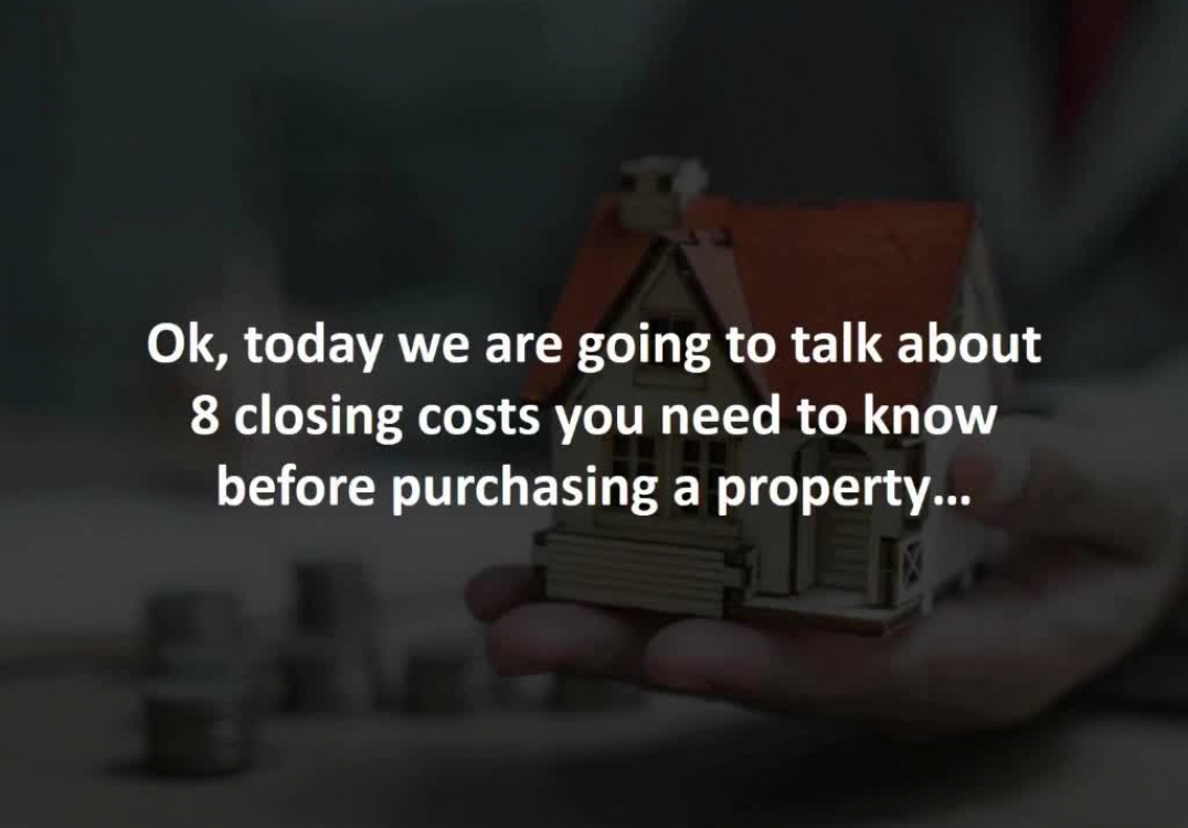 Concord Mortgage Advisor reveals 8 closing costs every homebuyer needs to know.