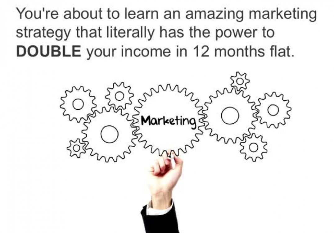 How to DOUBLE your sales in 12 months flat..