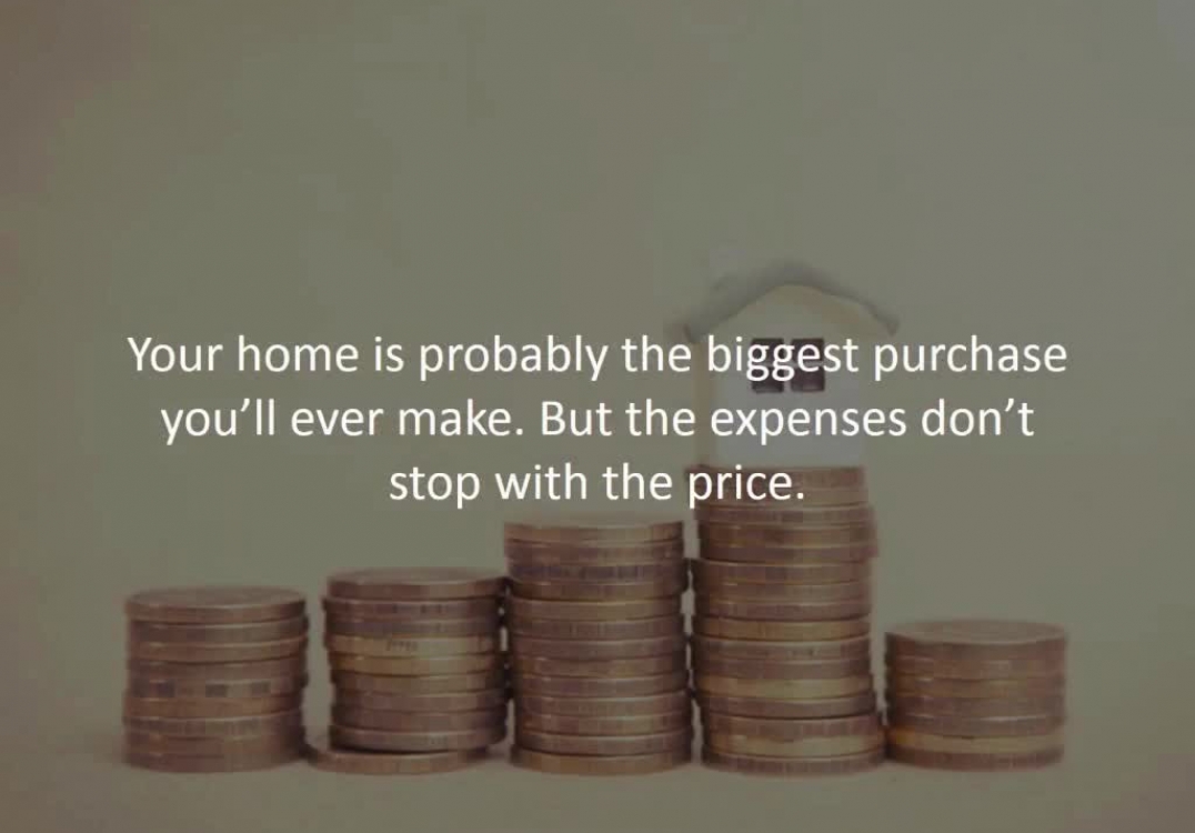 Robert Spiegel gives tips on The unexpected costs that come when buying a home