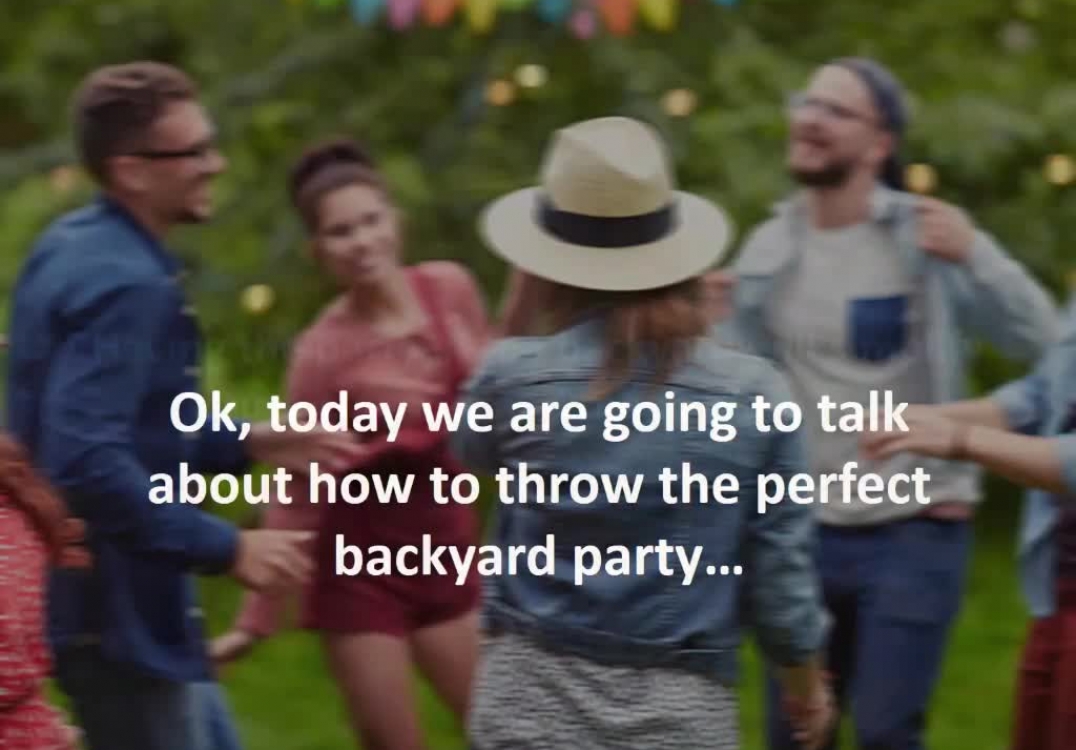 San Diego Mortgage Advisor reveals How to throw the perfect backyard party this summer