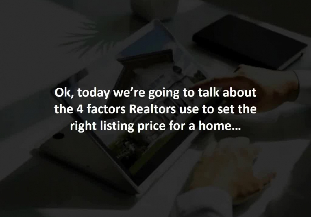 Salem Loan Officer reveals 4 factors smart Realtors consider before setting a listing price