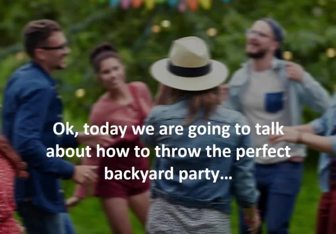 San Juan Capistrano Mortgage Advisor reveals How to throw the perfect backyard party this summer