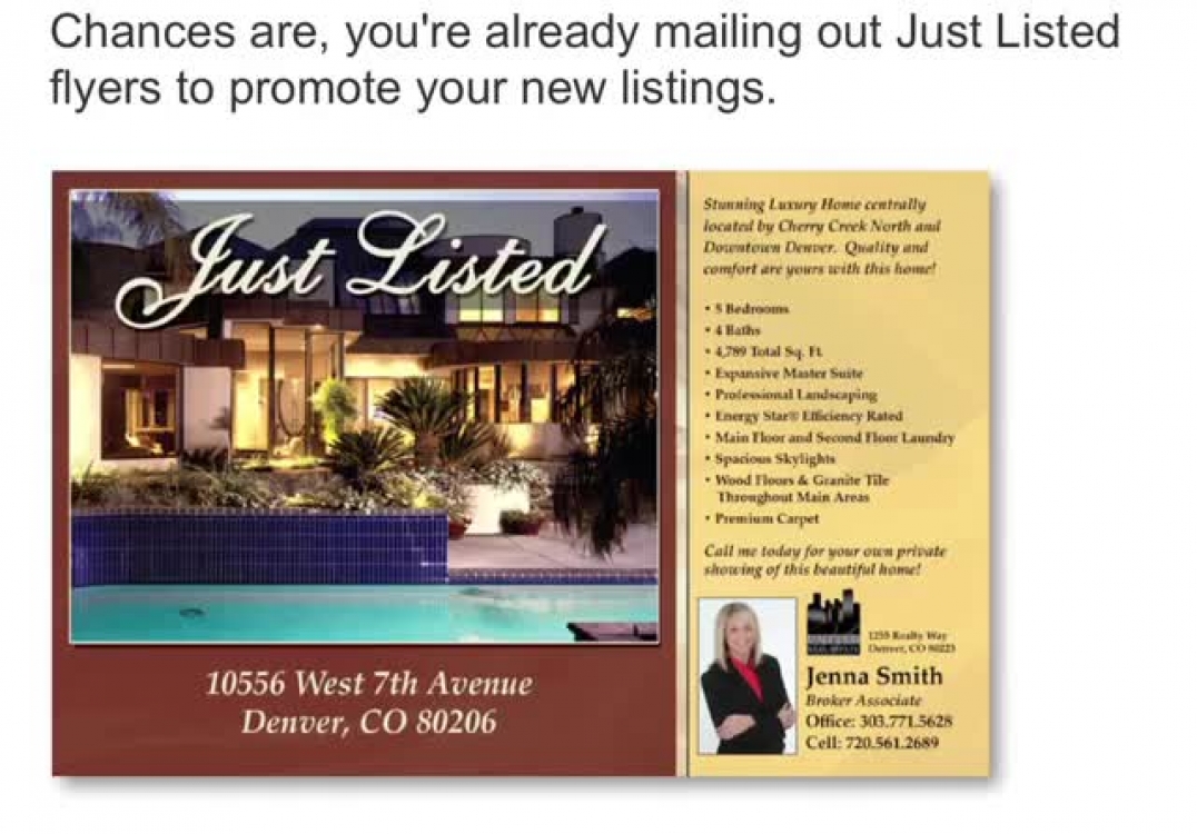 ⁣How to Put Your "Just Listed" Flyers on Steriods