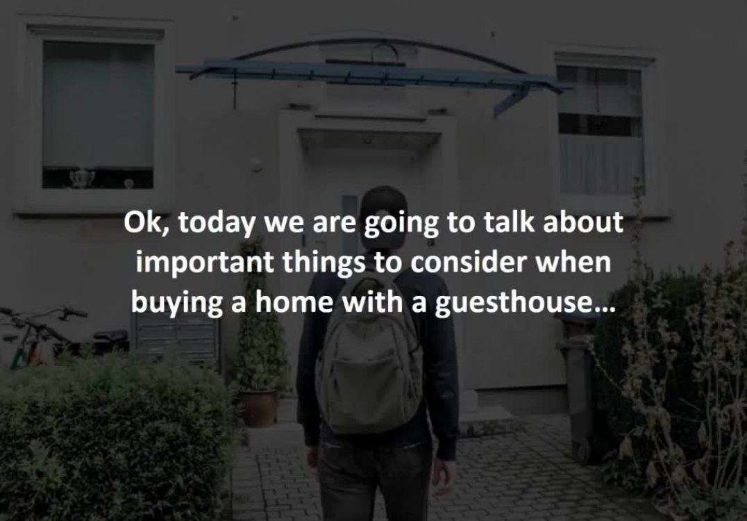 Toms River Mortgage Broker reveals 5 things to consider before buying a home with a guesthouse