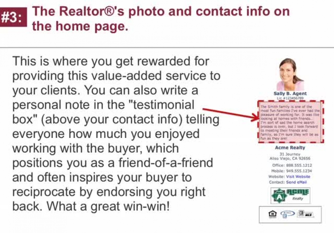 Cool way to WOW your buyer clients!
