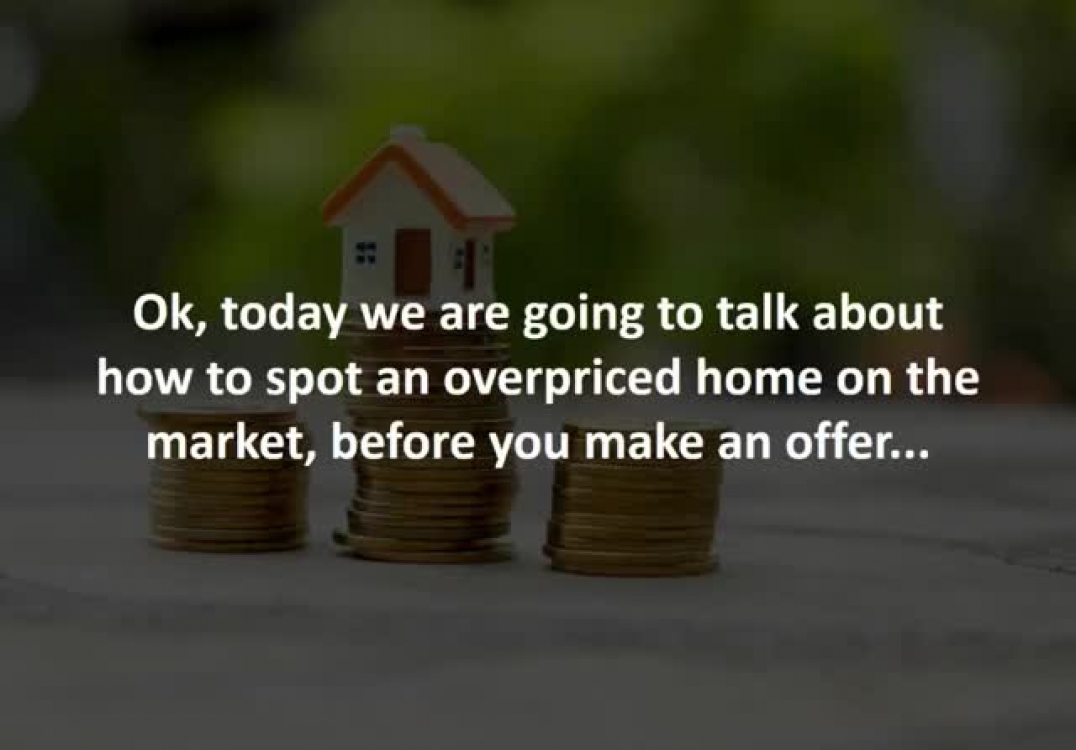 ⁣Ontario mortgage advisor reveals 4 ways to know if a house is overpriced, before you buy…