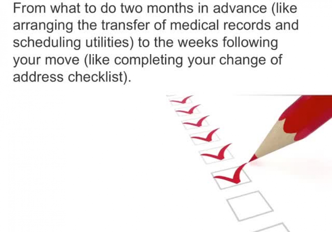 British Columbia Mortgage Broker reveals Moving Checklist.