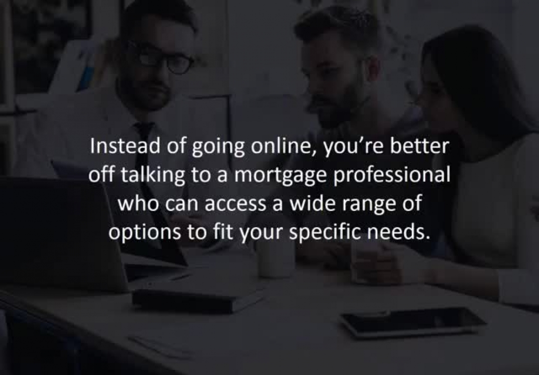 Slave Lake Accredited Mortgage Professional reveals 5 reasons NOT to get a mortgage online…