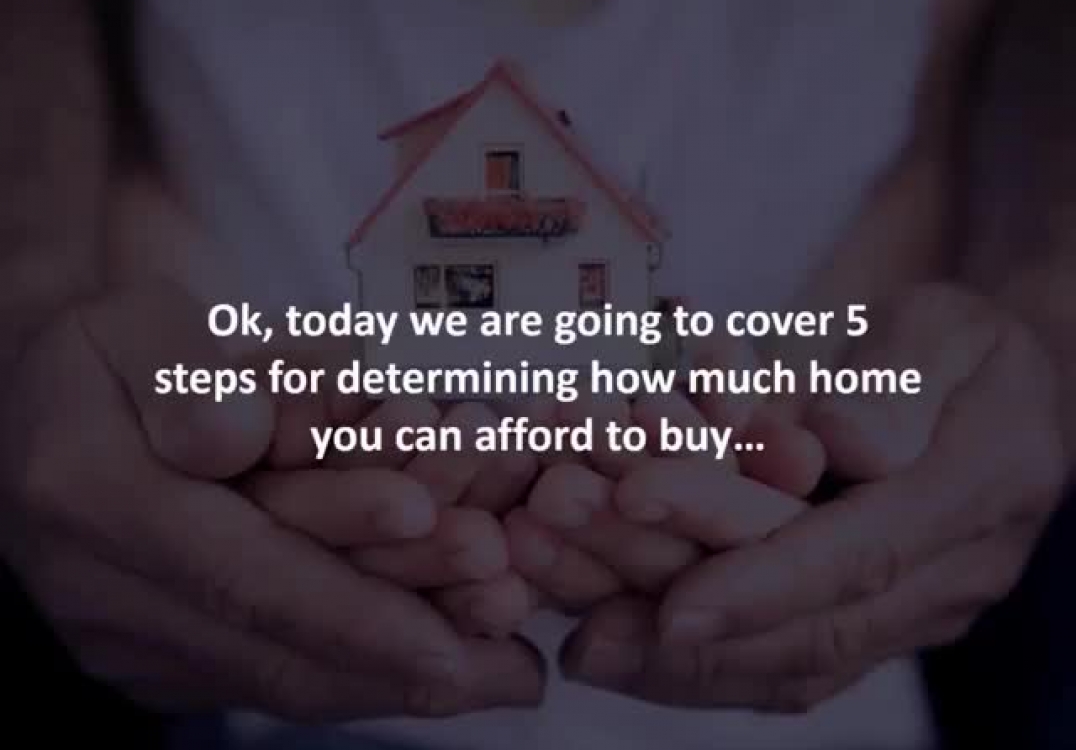 Edmonton mortgage specialist reveals 5 steps to figure out how much home you can afford.