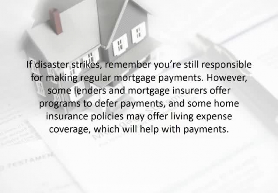 Vancouver mortgage expert reveals When a natural disaster strikes.