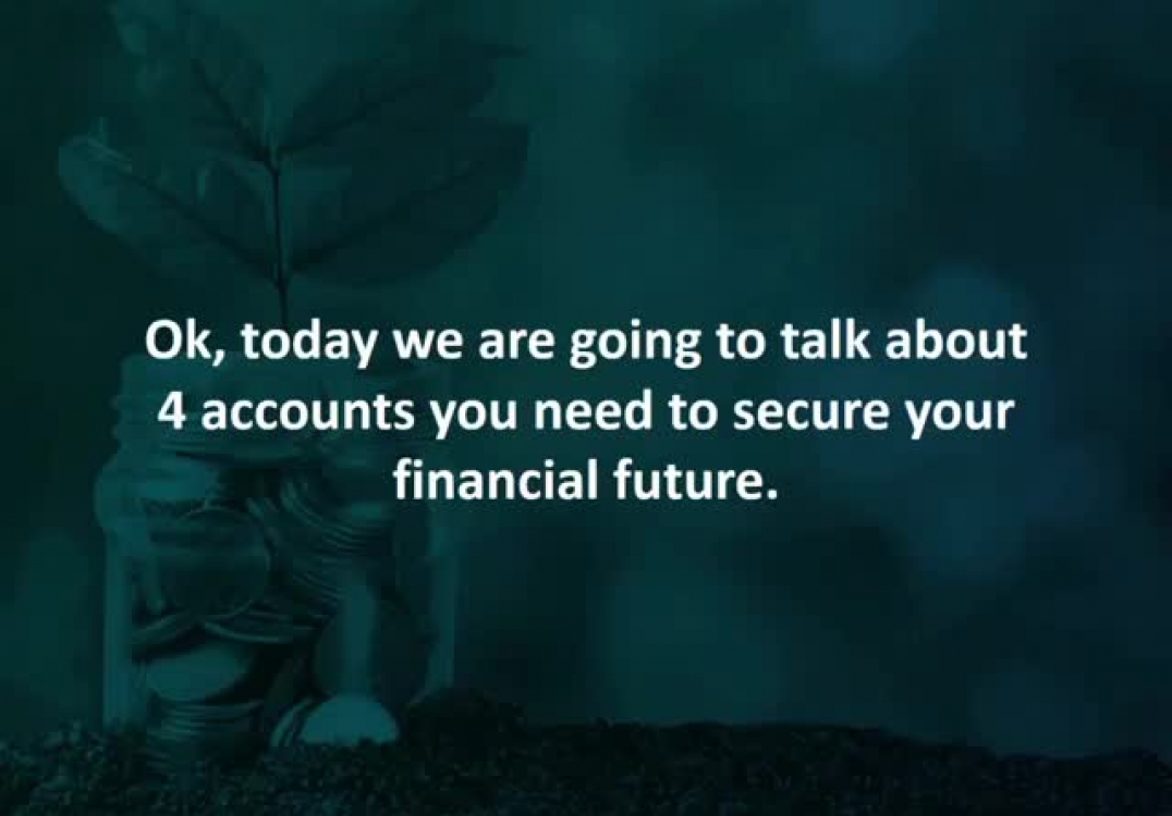 Houston loan originator reveals 4 accounts you need to secure your financial future.