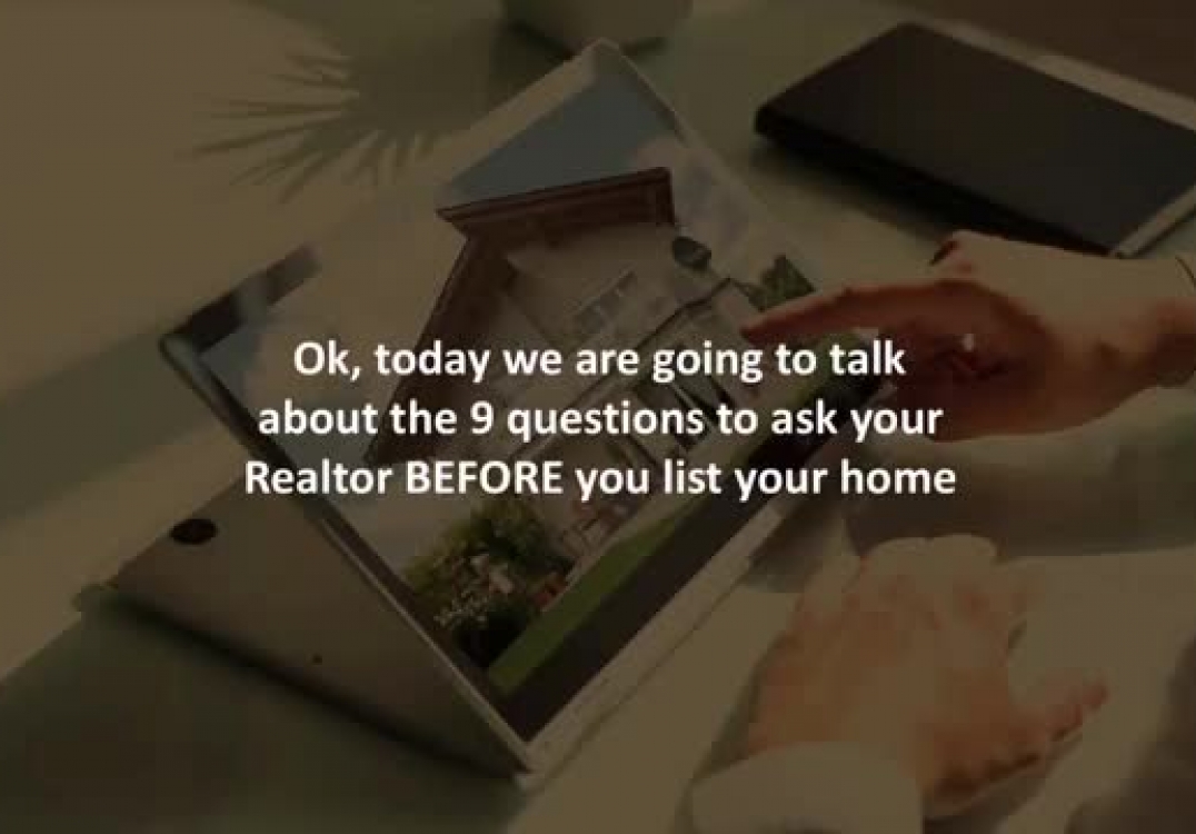 Best Life Mortgage Minute: 9 questions to ask your Realtor before you list your home…