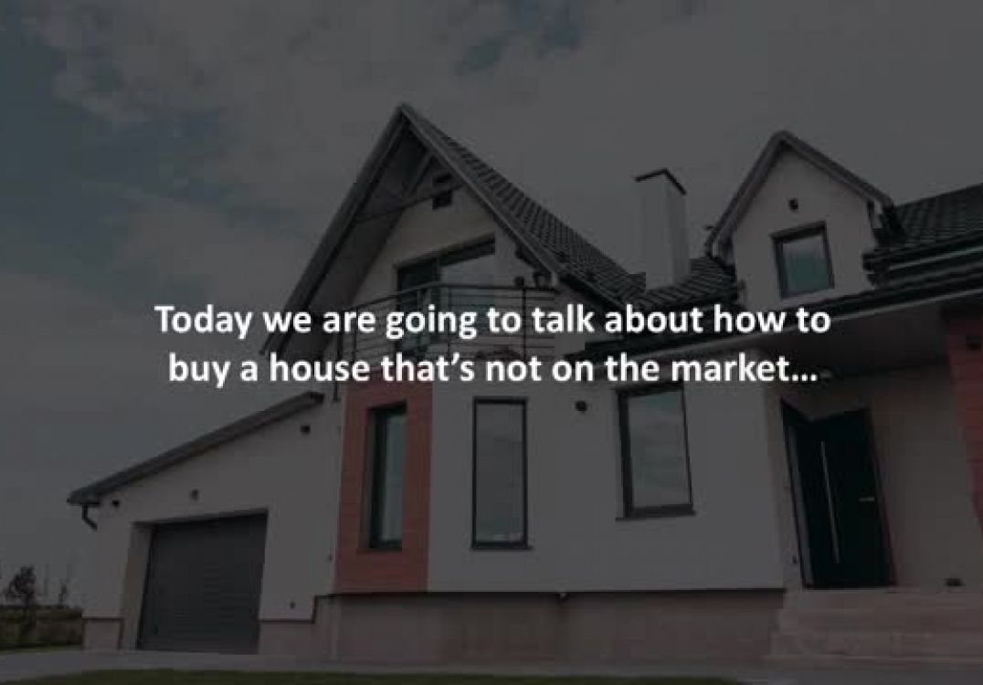 Ranch Santa Fe mortgage advisor reveals How to buy a house that’s not on the market…