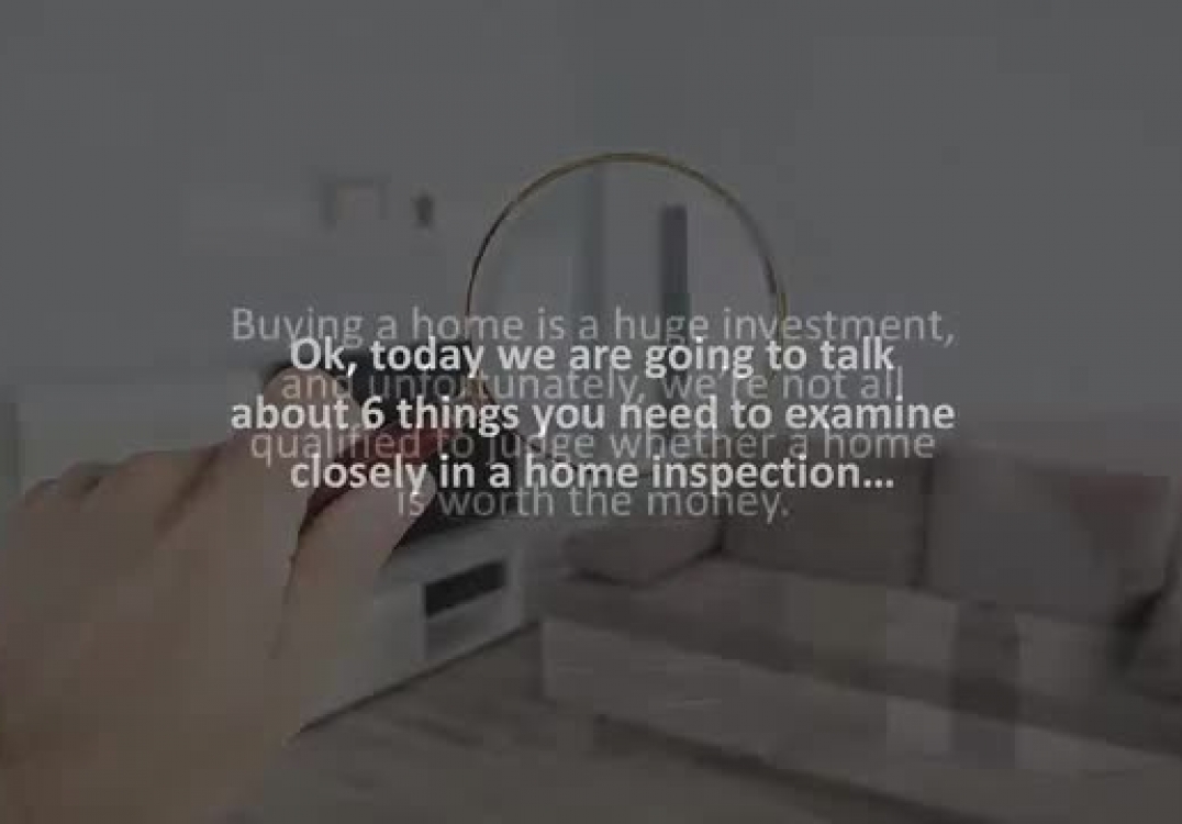 Louisville mortgage advisor reveals 6 things to pay extra attention to in any home inspection…