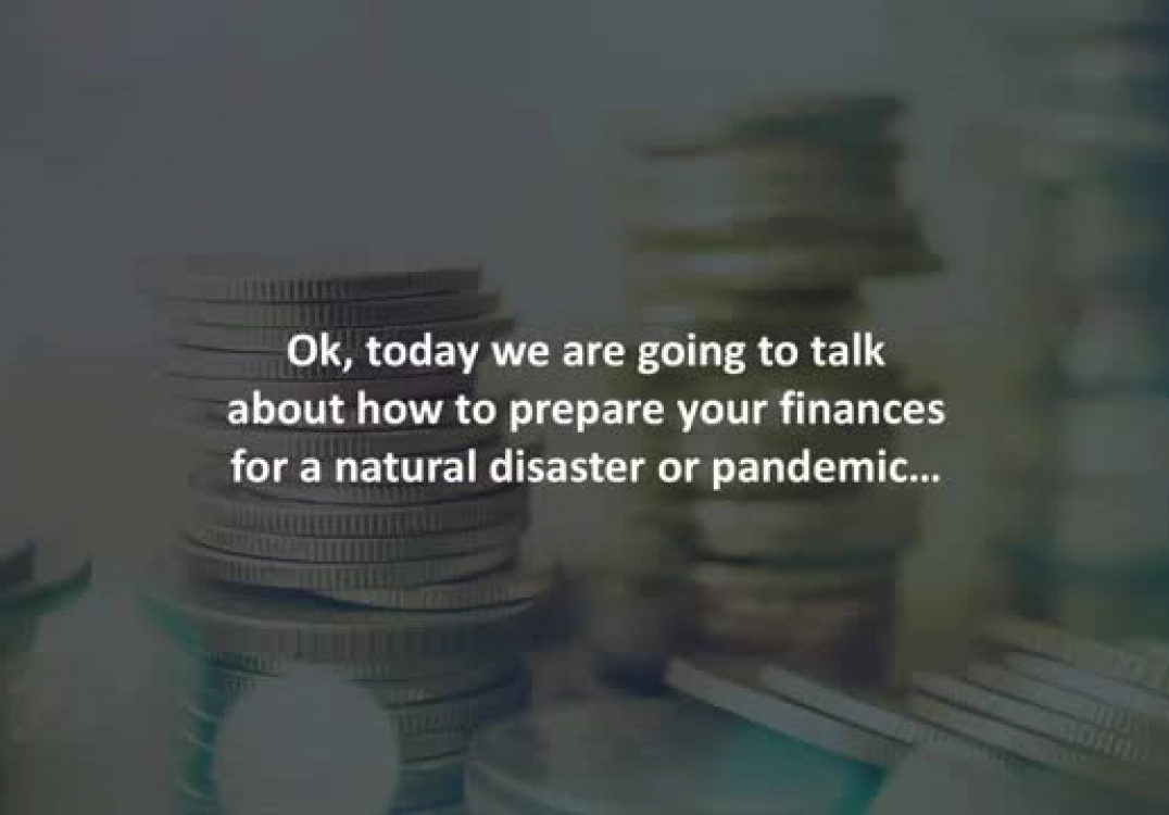 Mortgage lender reveals 4 ways to prepare your finances for a natural disaster or pandemic….