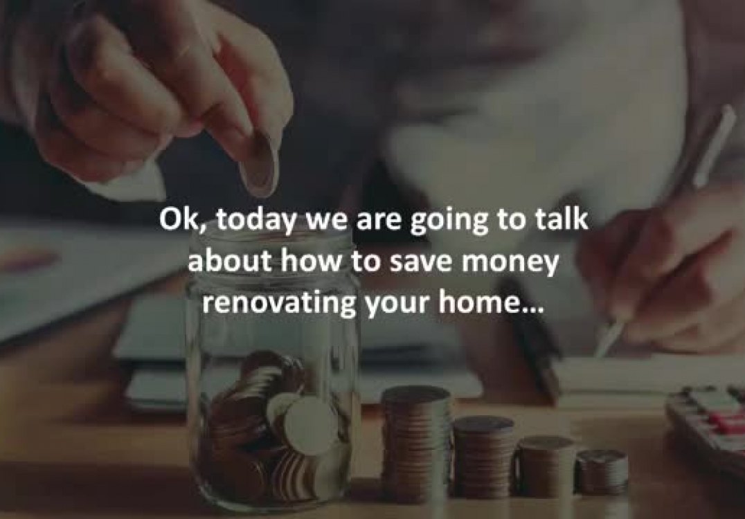 El Dorado Hills Mortgage Broker reveals 5 tips to save money when renovating your home…