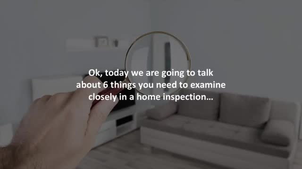 Toronto Mortgage Agent reveals 6 things to pay extra attention to in any home inspection…