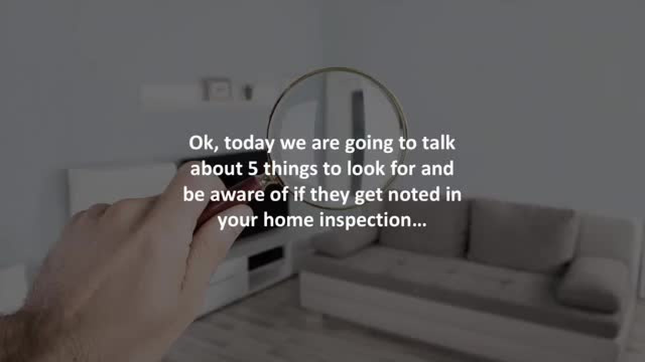 Lakewood Ranch Mortgage loan originator reveals 5 home inspection red flags