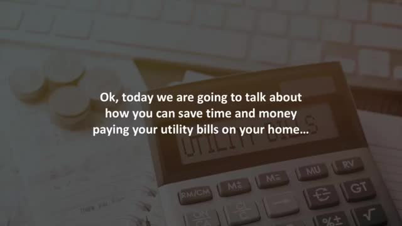 Chandler Mortgage Advisor reveals 6 tips to save you time and money paying your utility bills…