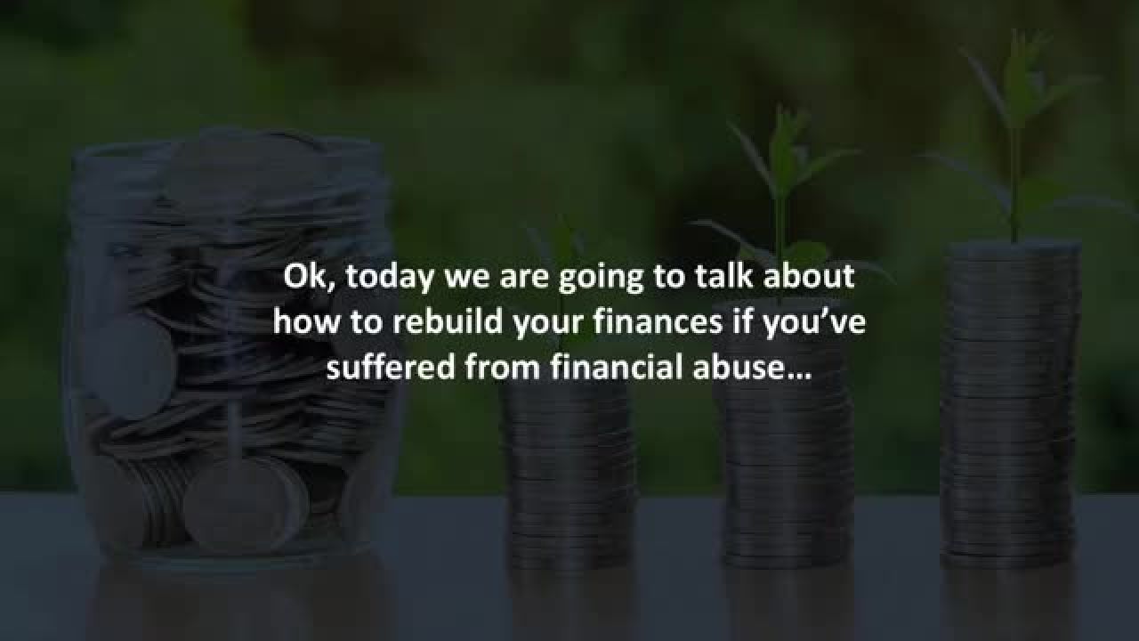 Toronto Mortgage Agent reveals How to recover from financial abuse