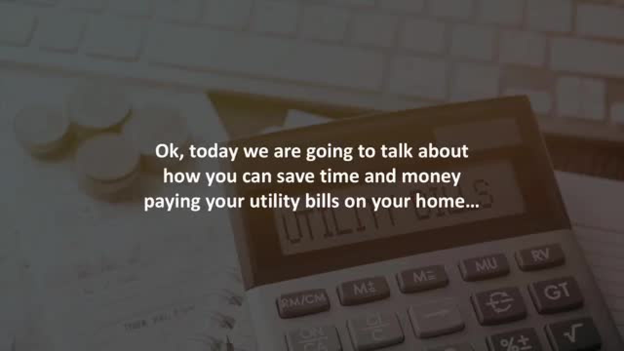Toronto Mortgage Agent reveals 6 tips to save you time and money paying your utility bills…