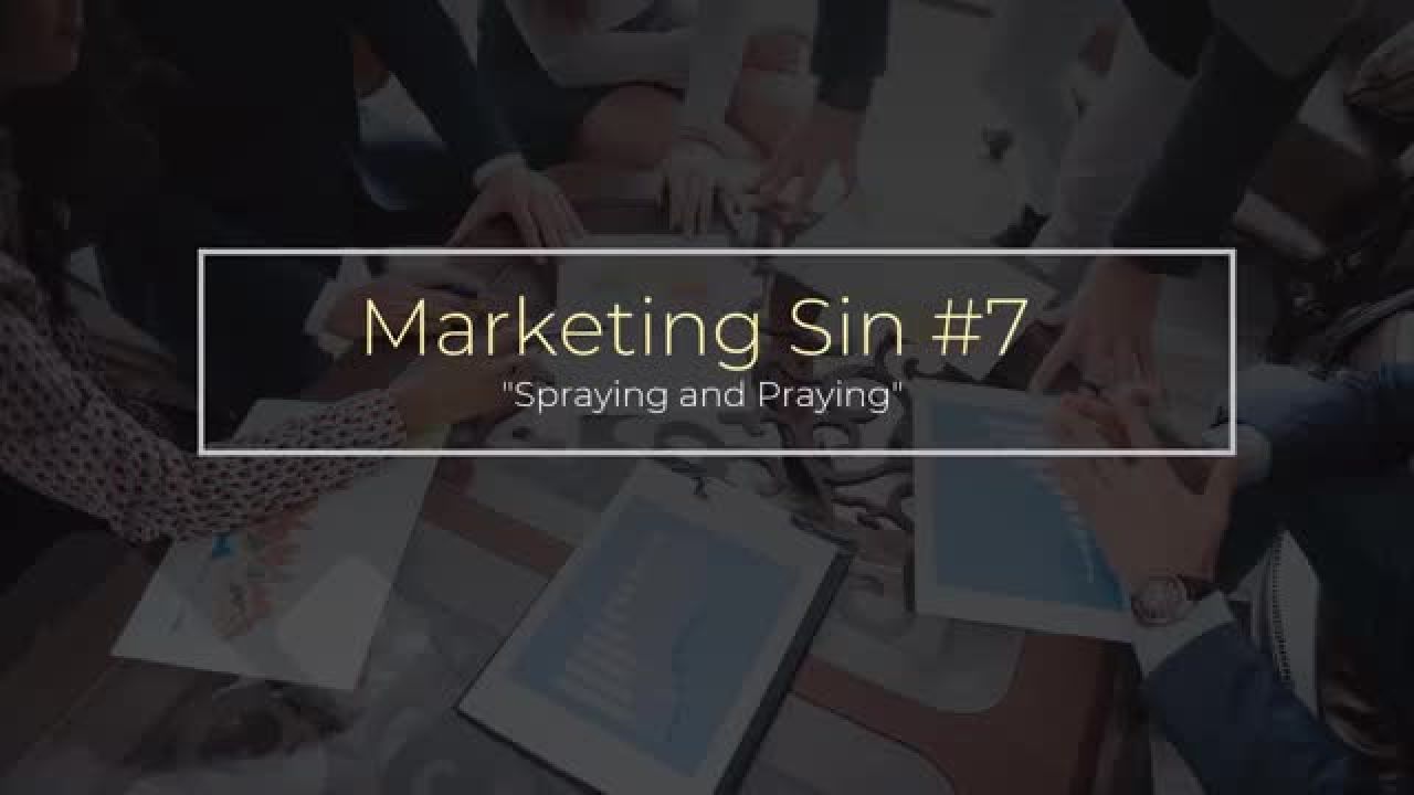 Realtor Marketing Sin #7