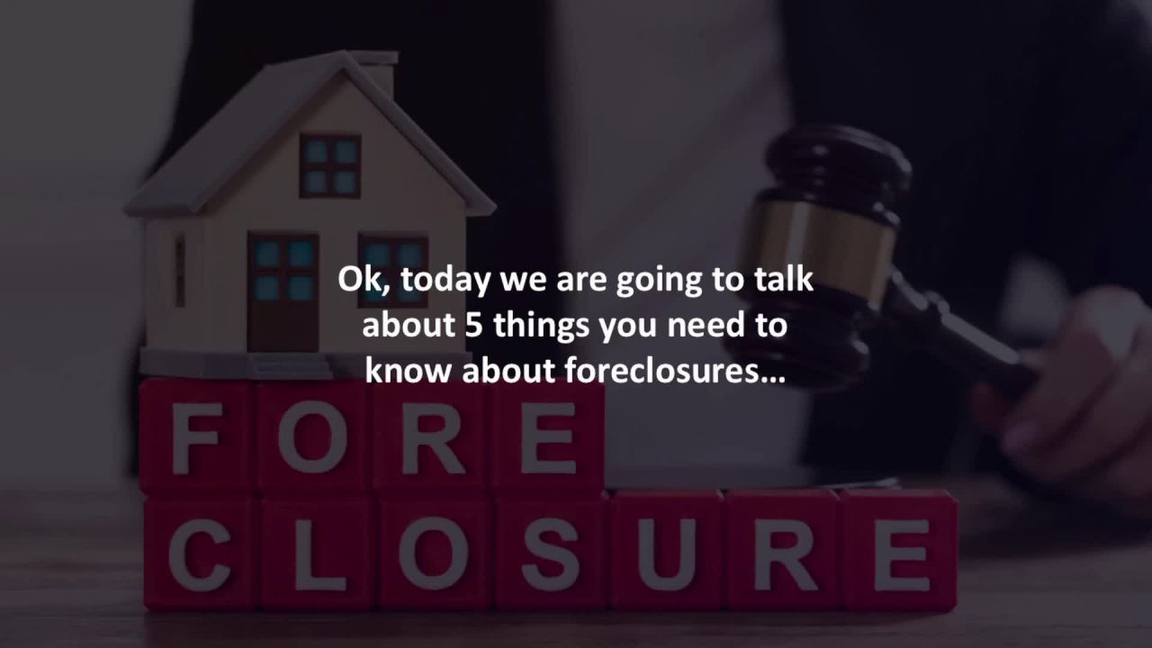 Hollywood Loan Officer reveals 5 facts you need to know about foreclosures…