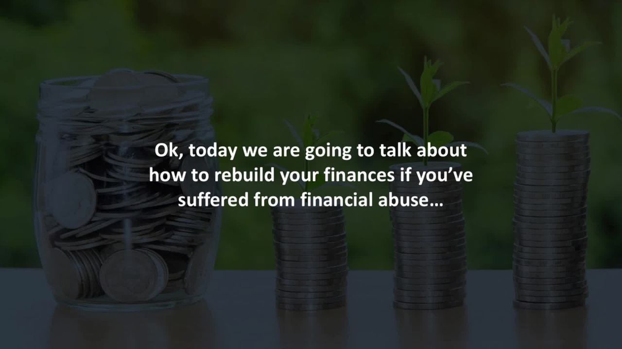 Anchorage Loan Originator reveals How to recover from financial abuse