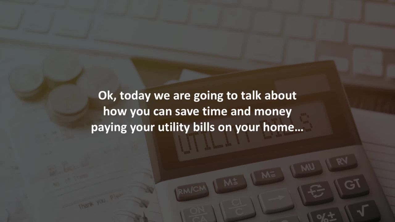 Cerritos mortgage broker reveals 6 tips to save you time and money paying your utility bills…