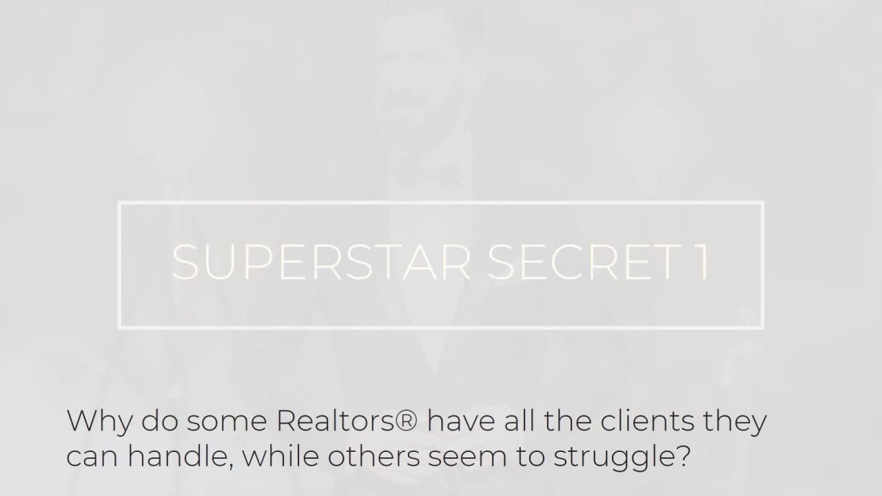21 Secrets of Superstar Realtors®