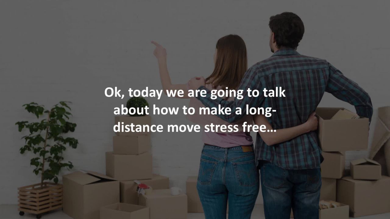 Texas Mortgage Advisor reveals 5 steps to a stress free long-distance move…