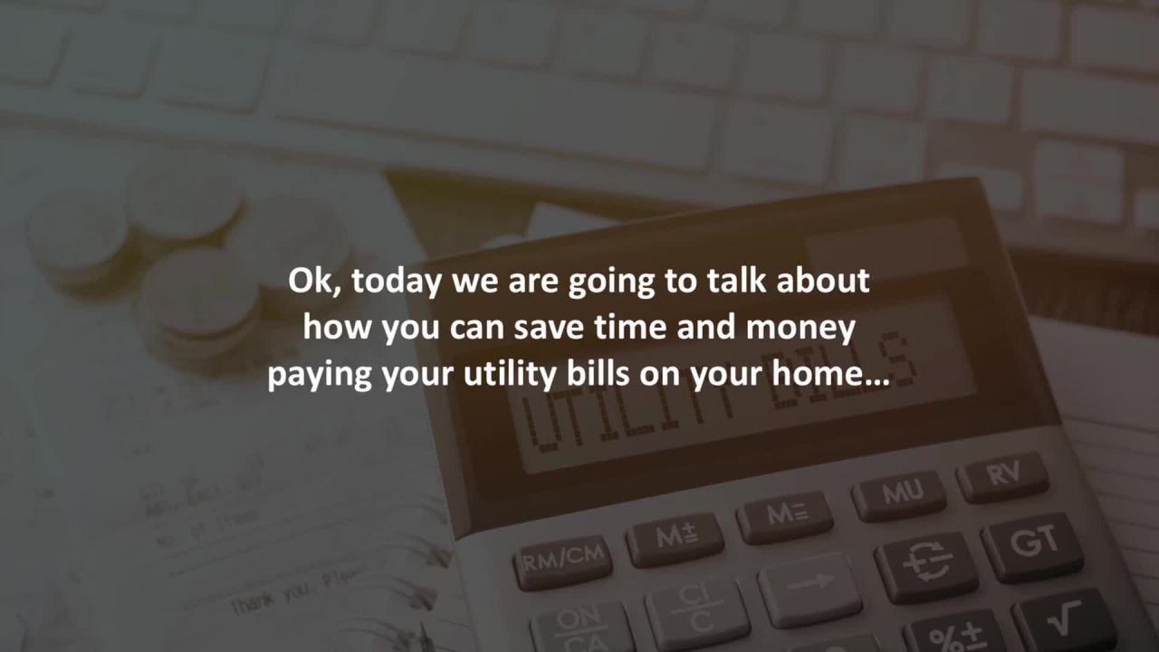 Katy Mortgage Advisor reveals 6 tips to save you time and money paying your utility bills…