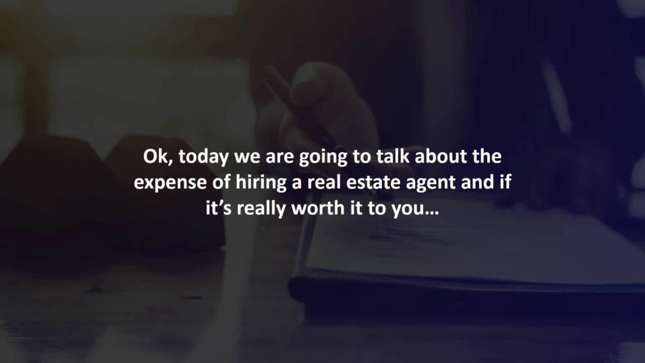 Toronto Mortgage Agent reveals Is hiring a real estate agent really worth it?