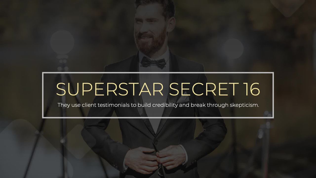 Secret #16 of Superstar Realtors
