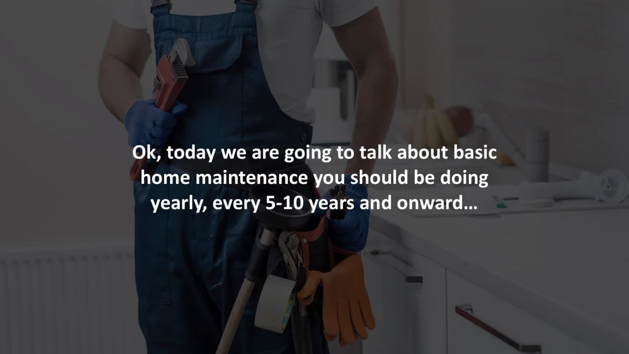 ⁣Mississauga Mortgage Broker reveals Your complete home maintenance checklist…