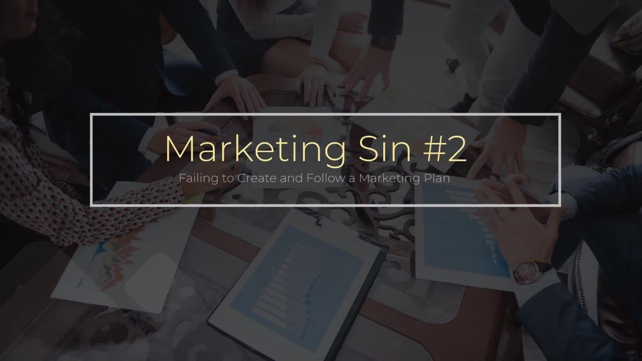⁣Realtor Marketing Sin #2