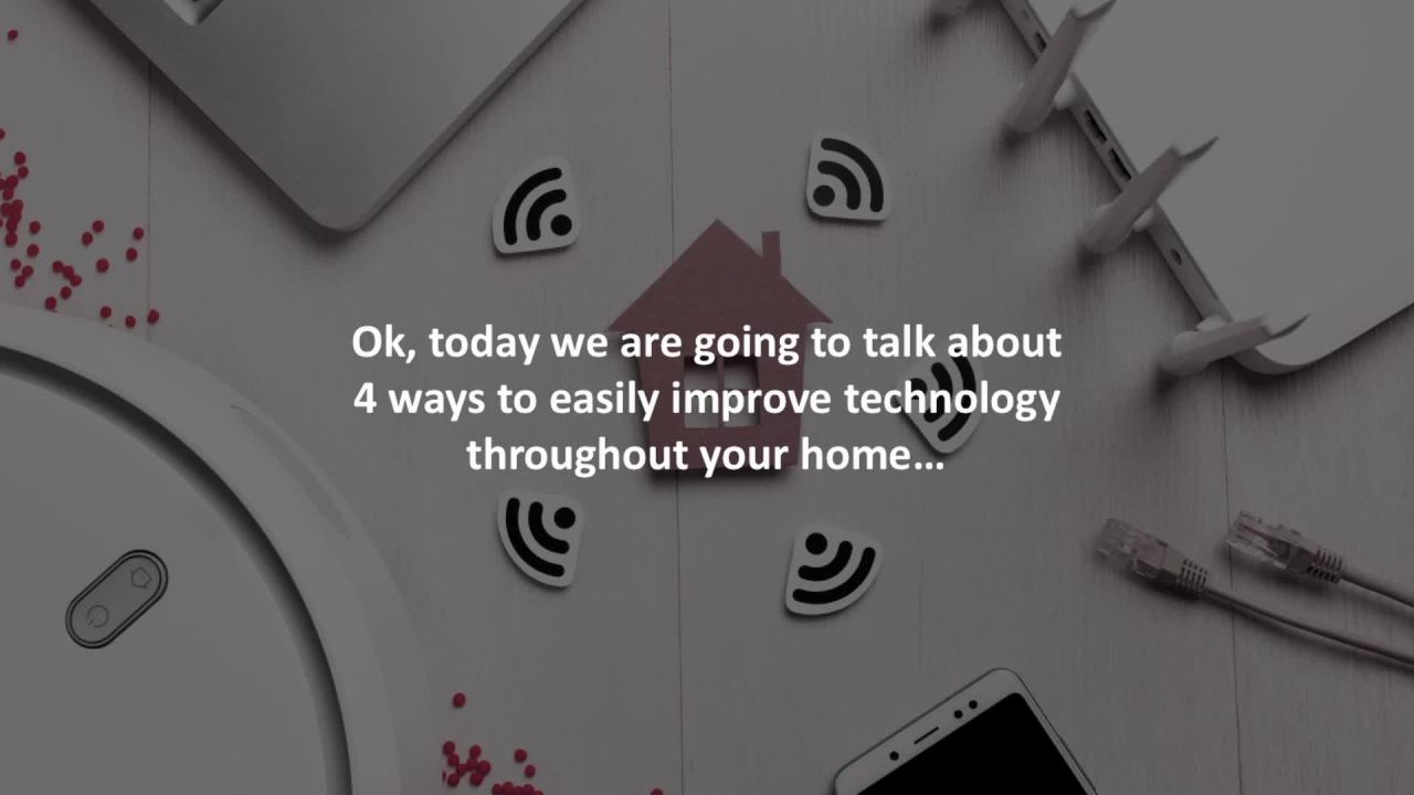 ⁣Mississauga Mortgage Broker reveals 4 ways to give your home a tech tune up…