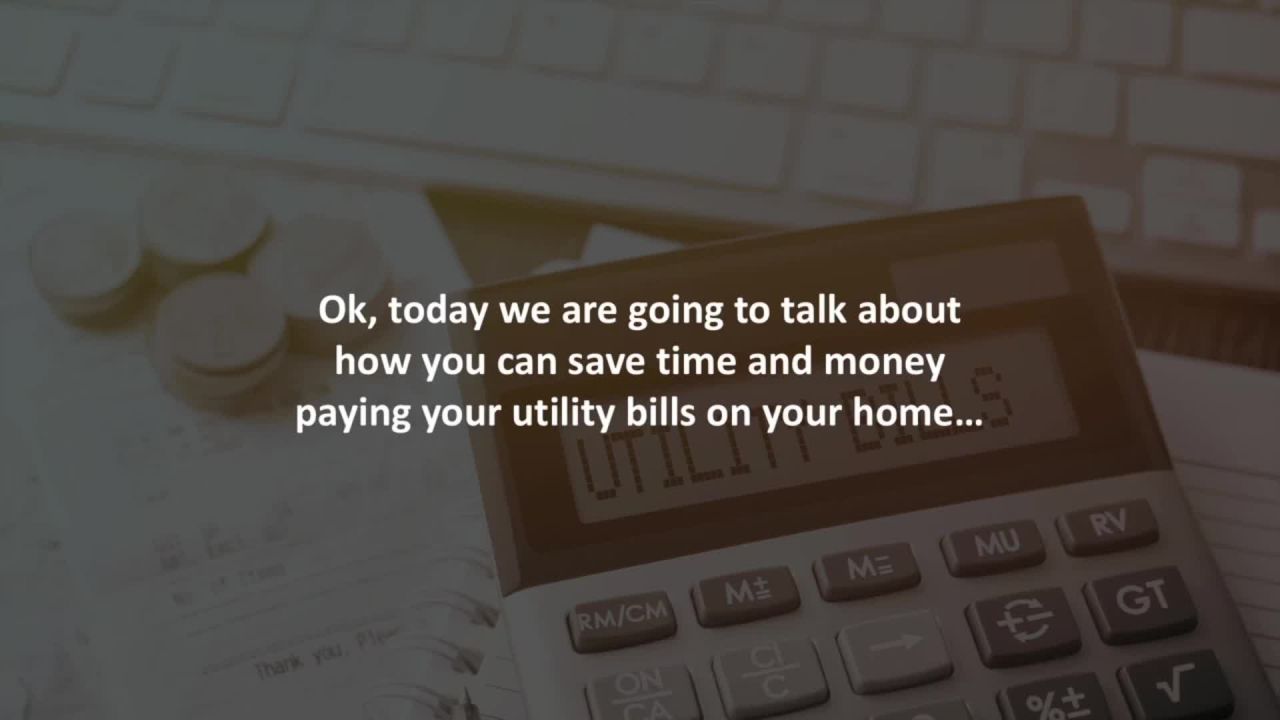 Round Rock Mortgage Broker reveals 6 tips to save you time and money paying your utility bills…