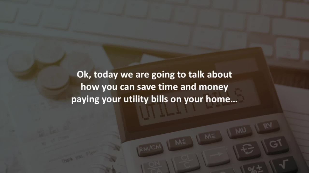 Bradenton Mortgage Broker reveals 6 tips to save you time and money paying your utility bills…