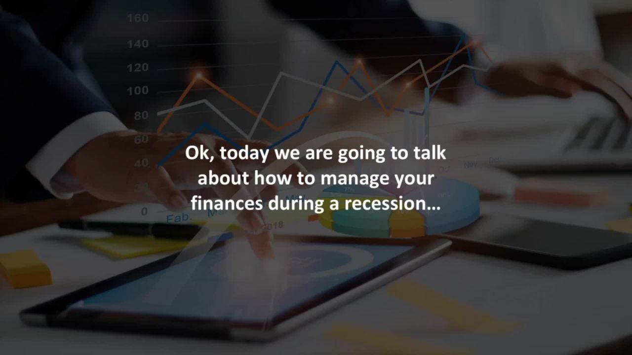 Ontario Mortgage Professional reveals 5 ways to manage your finances during a recession…
