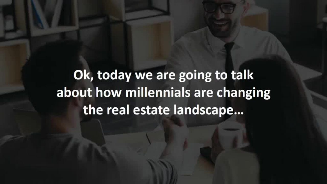 Ontario Mortgage Professional reveals How millennials are impacting real estate…