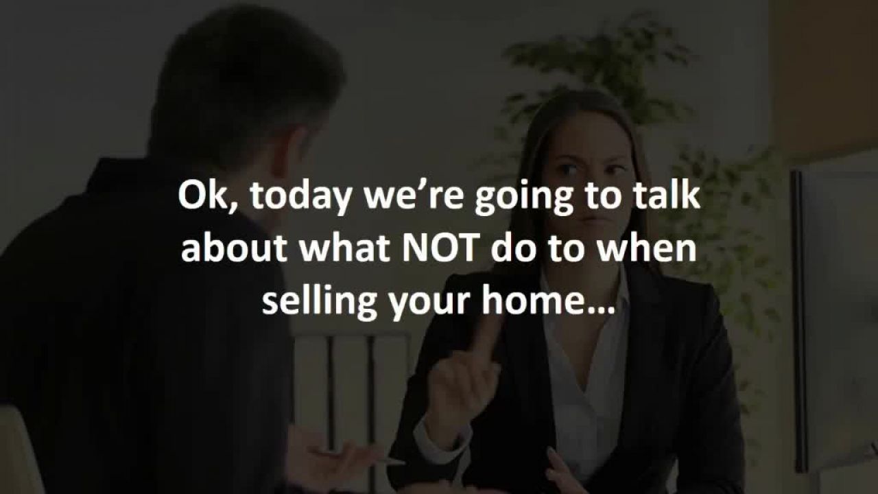 Ontario Mortgage Professional reveals 8 things that make your home harder to sell…