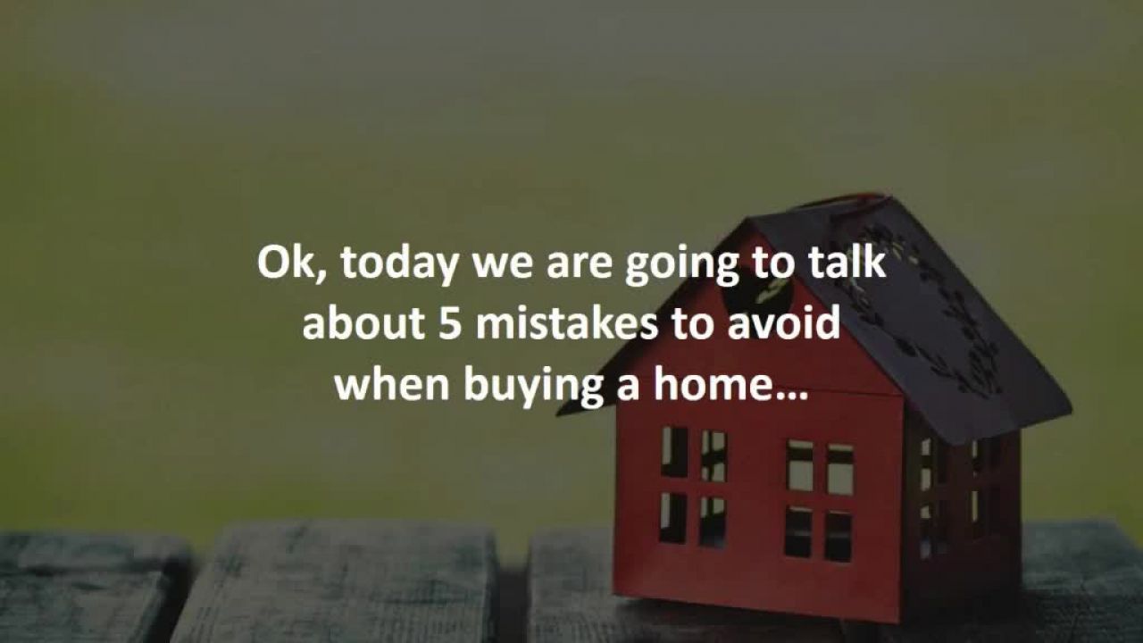 ⁣Ontario Mortgage Professional reveal 5 mistakes to avoid when buying a home…