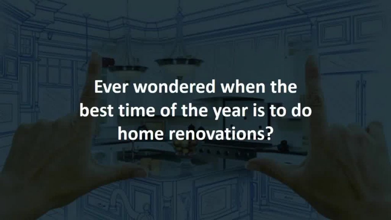 Ontario Mortgage Professional reveals When to do home renovations?