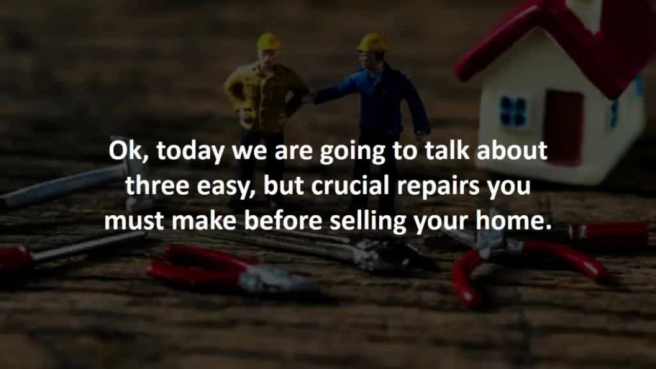 Ontario Mortgage Professional reveals 3 most important things to fix before listing your home…