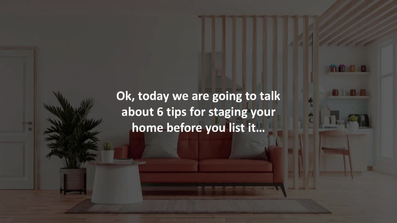 ⁣Ontario Mortgage Professional reveals 6 staging tips to help you sell your home fast and for top dol