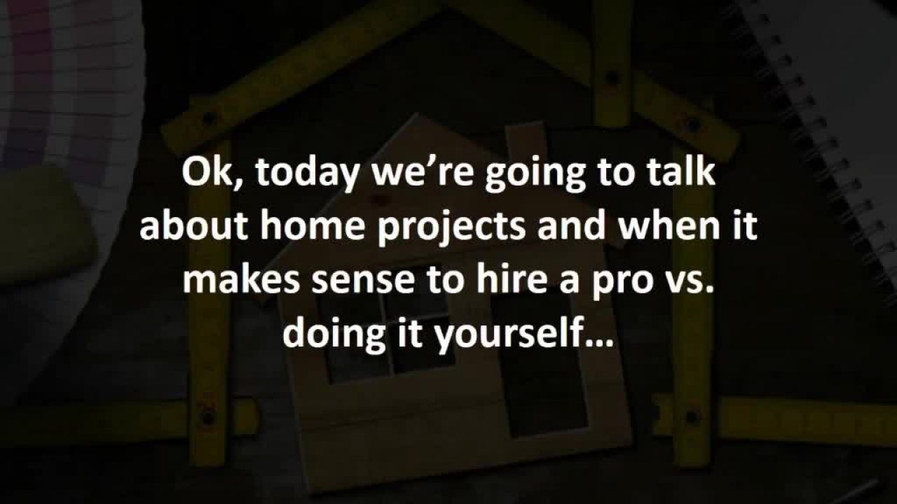 Ontario Mortgage Professional reveals Home projects: hiring a pro vs. doing it yourself
